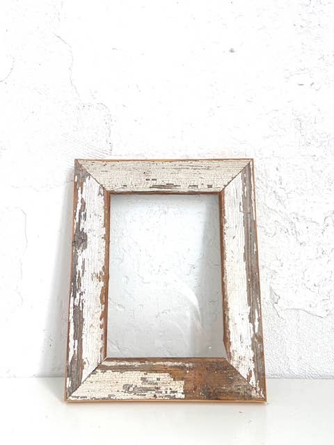 8x10 Barnwood Picture frame with glass
